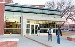 Randall and Mantor Hall Entrance